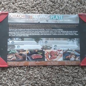 Meat thawing tray